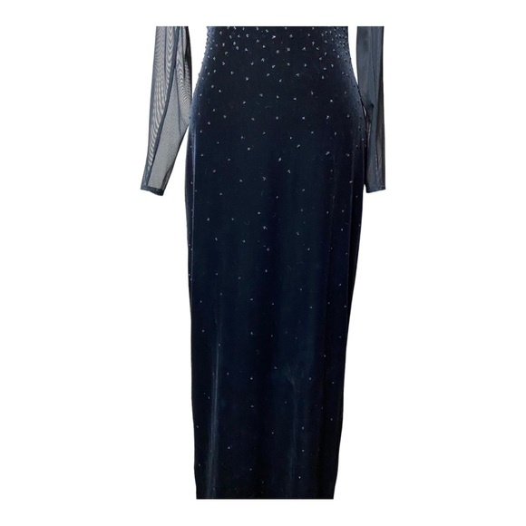 VTG TADASHI VELVET GOWN - Picture 8 of 15